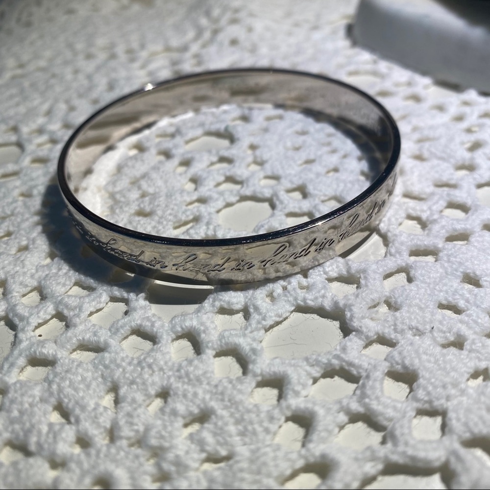 Kate Spade “There’s strength in numbers” bracelet